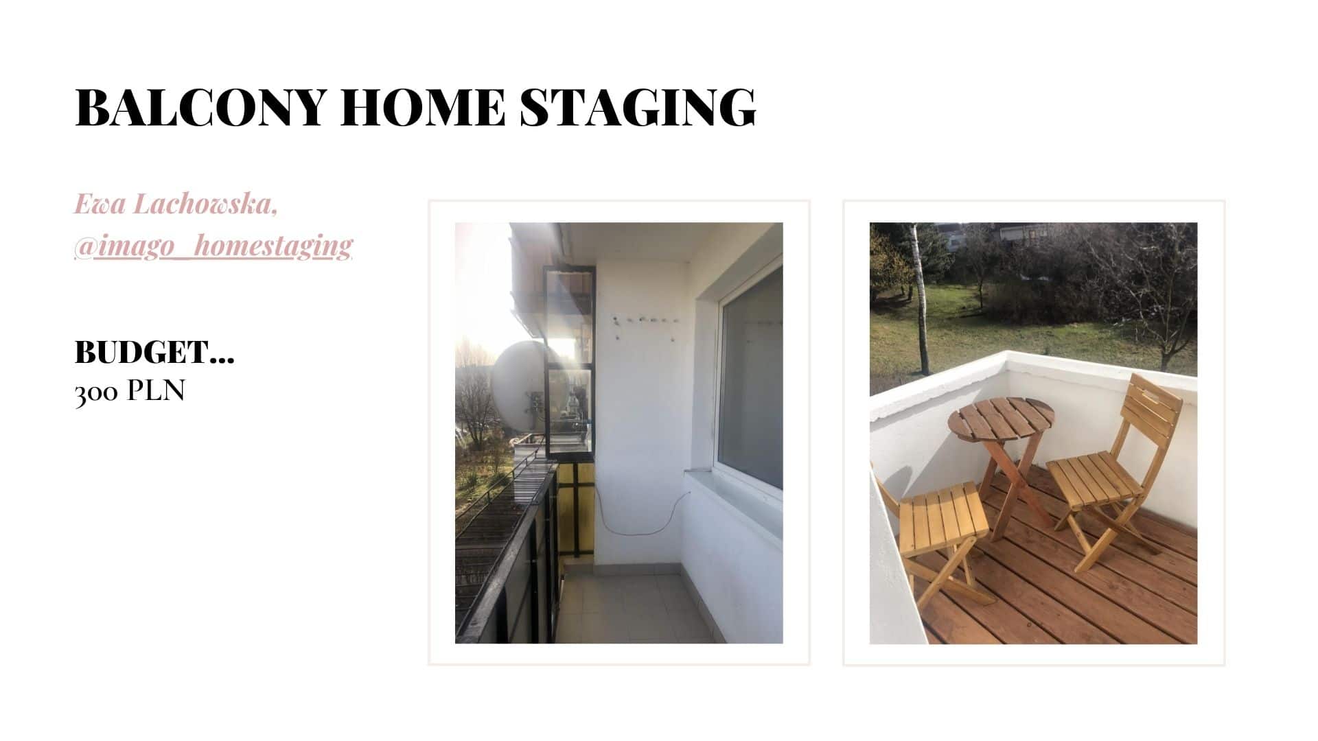 Balcony Home Staging Trends 2021