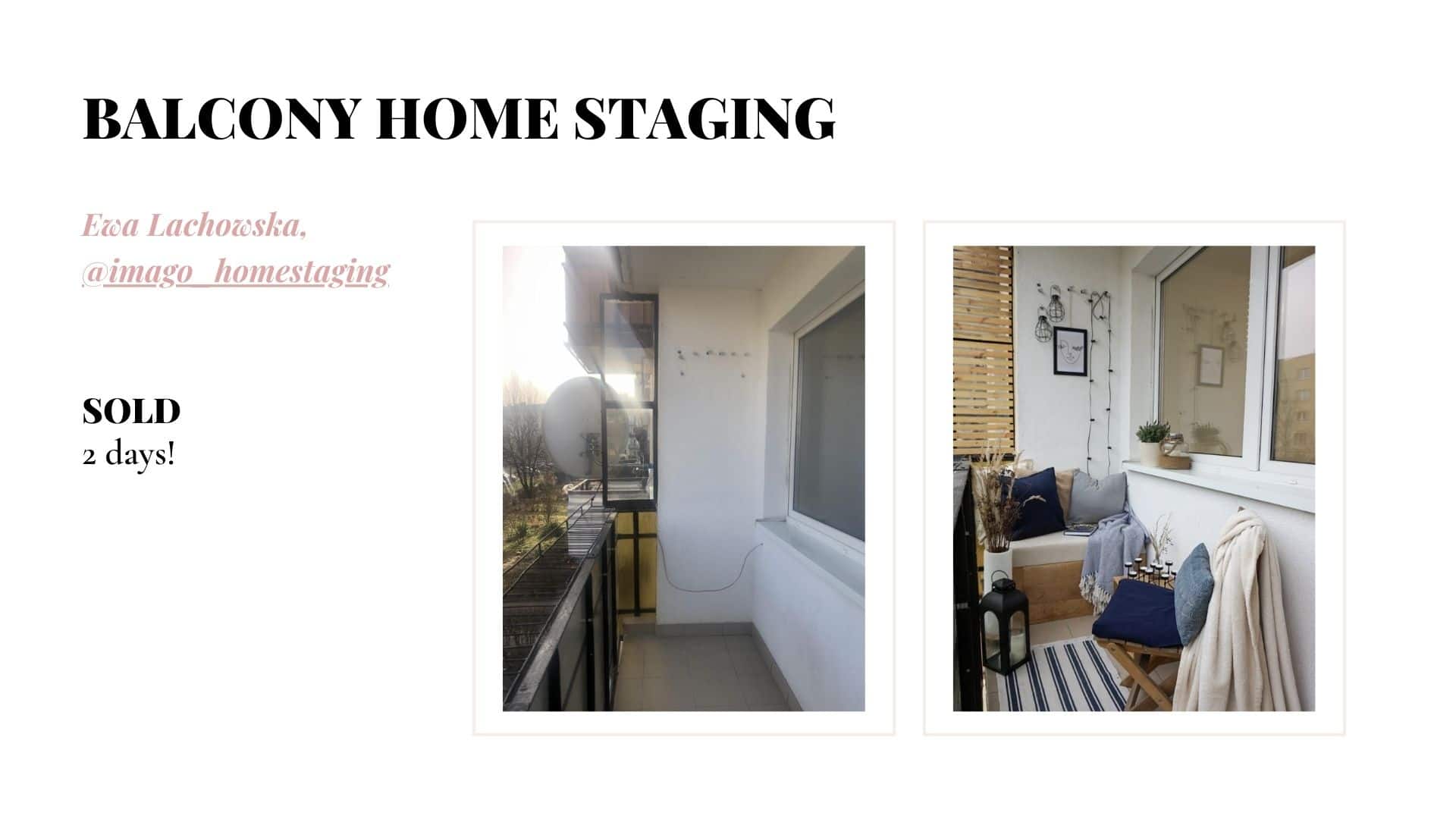 Balcony Home Staging Trends 2021
